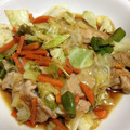 chissaato's cooksnap of when they made 野菜たっぷり豚コマしょうが焼き.