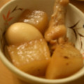 よーこママ's cooksnap of when they made ♪鶏手羽元・大根・玉子の煮物　２日目のオマケ付き♪.