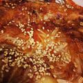 tobaj's cooksnap of when they made ＊キムチと長いものチヂミ＊.