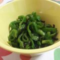 asapen's cooksnap of when they made お弁当にも簡単♪ピーマンの塩昆布炒め.