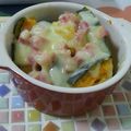 asapen's cooksnap of when they made ほっこり☆かぼちゃとベーコンのチーズ焼き.