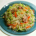 crystaI's cooksnap of when they made 旨い！白菜と春雨と豆苗の中華炒め.