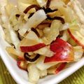 牛乳屋さんのキリン's cooksnap of when they made 白菜とりんごのサラダ★.