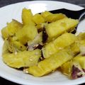 cyobindish's cooksnap of when they made 材料三つ　ホクホクさつまいもサラダ.