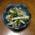 まあくんのおくさん's cooksnap of when they made 大根と大葉の塩麹ふりかけ和え✿.