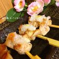 ぇぃchan｡'s cooksnap of when they made 絶品焼き鳥　わさびおろし・梅おろし.