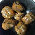 こまゆっくま's cooksnap of when they made レンコンとひじき入り肉団子（甘酢あん）.