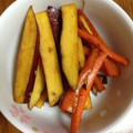 chobineco's cooksnap of when they made さつまいもとにんじんのきんぴら.