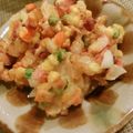 こうたんとまいたん's cooksnap of when they made 簡単・冷凍ミックスベジタブルでかき揚げ.