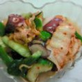 ちぇりーぶらっさむ's cooksnap of when they made タコときゅうりのキムチ節.