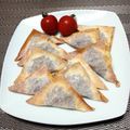 まろきちママ's cooksnap of when they made パリパリ☆納豆のワンタン包み焼き.