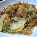 ミル丸ママ's cooksnap of when they made 豚モモの唐揚と五目野菜の酢チャップ炒め.