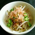 ぴーさんとゆり's cooksnap of when they made 簡単！茄子もやし胡瓜のピリ辛和え.