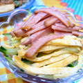 ジョンリークッカー's cooksnap of when they made ★夏の定番！胡瓜・ハム・玉子の和え物★.