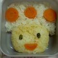 ぱんだにゃん's cooksnap of when they made ☻キノピオ弁当☻.
