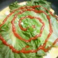 TodoMasami's cooksnap of when they made サラダ菜のオープンオムレツ♪.
