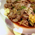 リエコン's cooksnap of when they made 簡単！豚肉とねぎの醤油炒め.