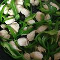 ずぼらちゃん４３７'s cooksnap of when they made ☆ささみとピーマンの生姜焼き☆.