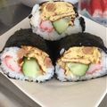 モコ0717's cooksnap of when they made べたべたしない！納豆巻.