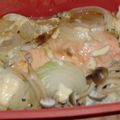 yu-kunmama's cooksnap of when they made レンジで簡単鮭料理（シリコンスチーマー）.