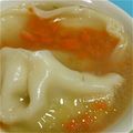 ちゃぶたろー's cooksnap of when they made 簡単昼ごはん☆水餃子スープ！！！！.