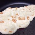 ちいちぃママ's cooksnap of when they made ＨＢ＊ホエー使ってもっちりナン.