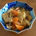 にこりん＊'s cooksnap of when they made 大根と鶏肉、油揚げの煮物.