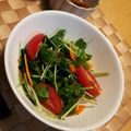 とりさん♡'s cooksnap of when they made 三つ葉トマトもずく酢のさっぱりサラダ.