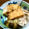 さるちゃん's cooksnap of when they made 厚揚げとナスのかんたん煮物.