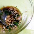 芋娘。's cooksnap of when they made 梅肉ドレッシング.