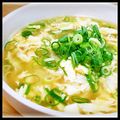 kana46's cooksnap of when they made 玉子ふんわり＊中華味のにゅうめん.