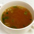 ぽめchan's cooksnap of when they made アツアツ☆チャーハンのスープ.