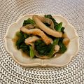 エリィガガ's cooksnap of when they made あと一品♪小松菜と油揚げの煮浸し.