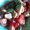 灯籠猫's cooksnap of when they made トマトと牛肉のオイスターソース炒め.