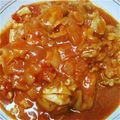 nezera's cooksnap of when they made 簡単・手間なし！鶏肉のトマト煮込み.