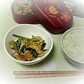 kaonon's cooksnap of when they made 小松菜と油揚げの炒め物.