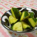 赤い電話's cooksnap of when they made きゅうりのぴり辛漬け.
