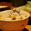 MyDining's cooksnap of when they made もち米入り＊美味しい栗ご飯＊.