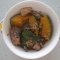 チョコチョコかえる's cooksnap of when they made 南瓜と鯖の簡単煮物。.