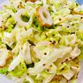 U☆kaoru's cooksnap of when they made 白菜とちくわのマヨぽんサラダ.