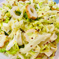 U☆kaoru's cooksnap of when they made 白菜とちくわのマヨぽんサラダ.