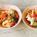 さくらん餅's cooksnap of when they made にらとトマトの中華風卵とじ。.