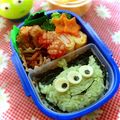 もふもふりんこ's cooksnap of when they made トイストーリー★キャラ弁♪☆.