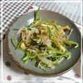 ＴＯＭＯＷＡＴ's cooksnap of when they made みょうがとピーマンあっさり和え♪.