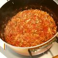 komutatata's cooksnap of when they made さば缶deミートソース風パスタ.