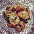 ＊erik032＊'s cooksnap of when they made ヘルシーなおつまみ！海老のニラソース.