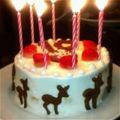 ぷけじろう's cooksnap of when they made お誕生日スポンジケーキ.