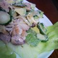 桃子san's cooksnap of when they made カツオとアボカドのこってりサラダ.