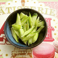 ヌーシ's cooksnap of when they made 後引く美味しさ！きゅうりのわさび漬け.
