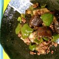 にーーーな's cooksnap of when they made なすとピーマンの肉味噌炒め✾.